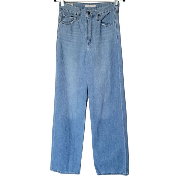 Levi's High Loose Jeans Women's Size 26 Light Wash - Picture 1 of 10